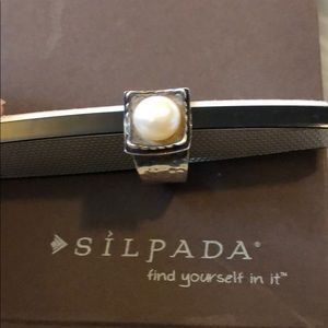 Silpada Freshwater Pearl ring -retired